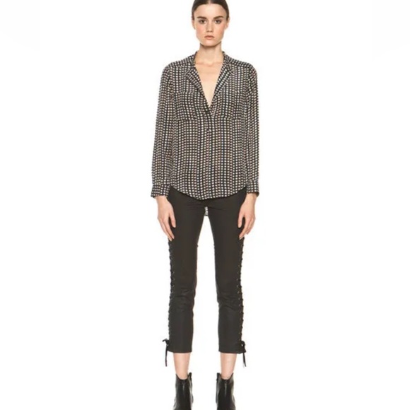 Isabel Marant Etoile Starry Silk Top Blouse - Picture 14 of 16